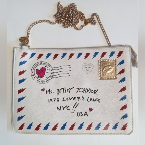 Betsey Johnson Handbags - Betsey Johnson Love Letter Purse Clutch